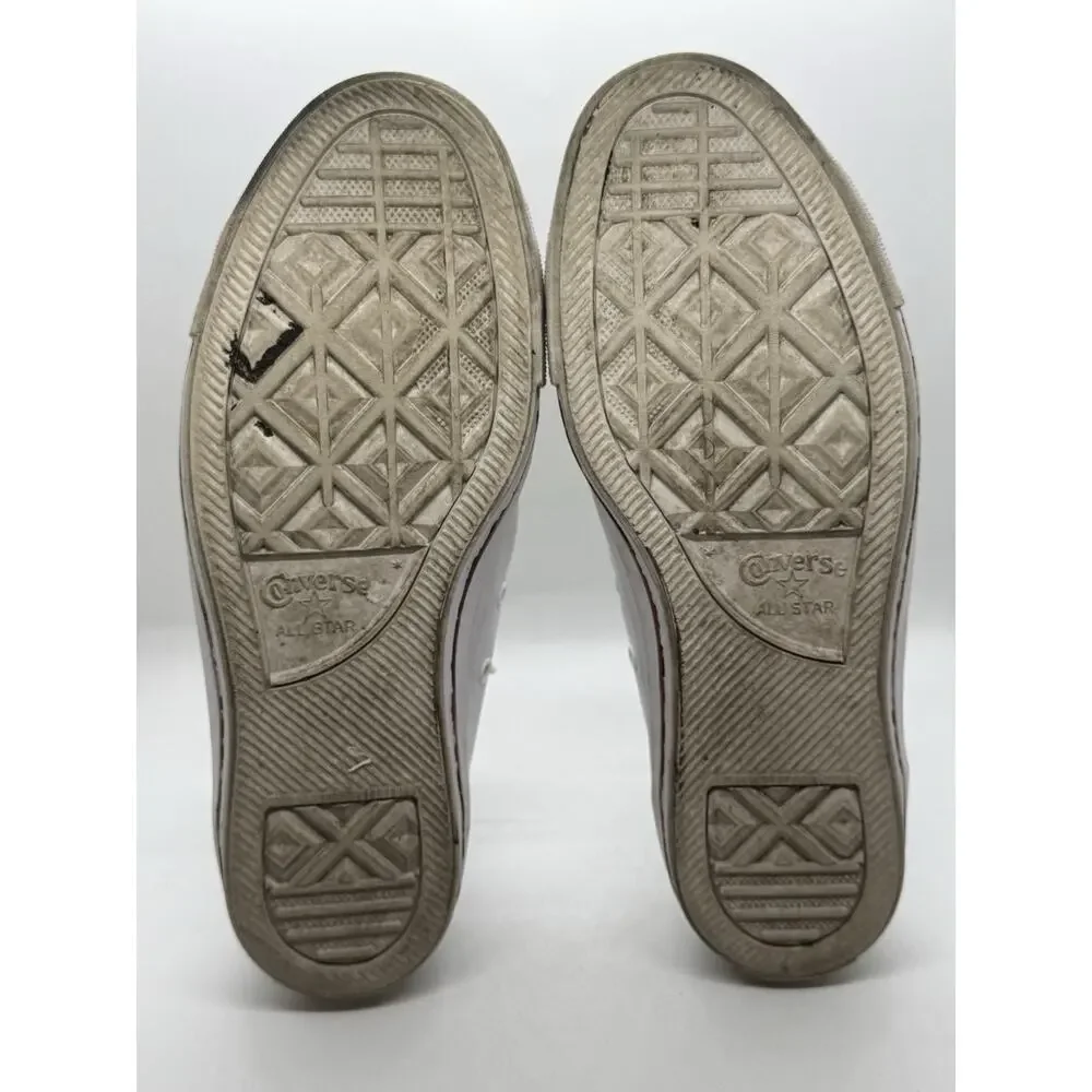 Custom Painted African Queen Hi Top White Leather Converse Chuck Taylor Womens 9 - Picture 13 of 16